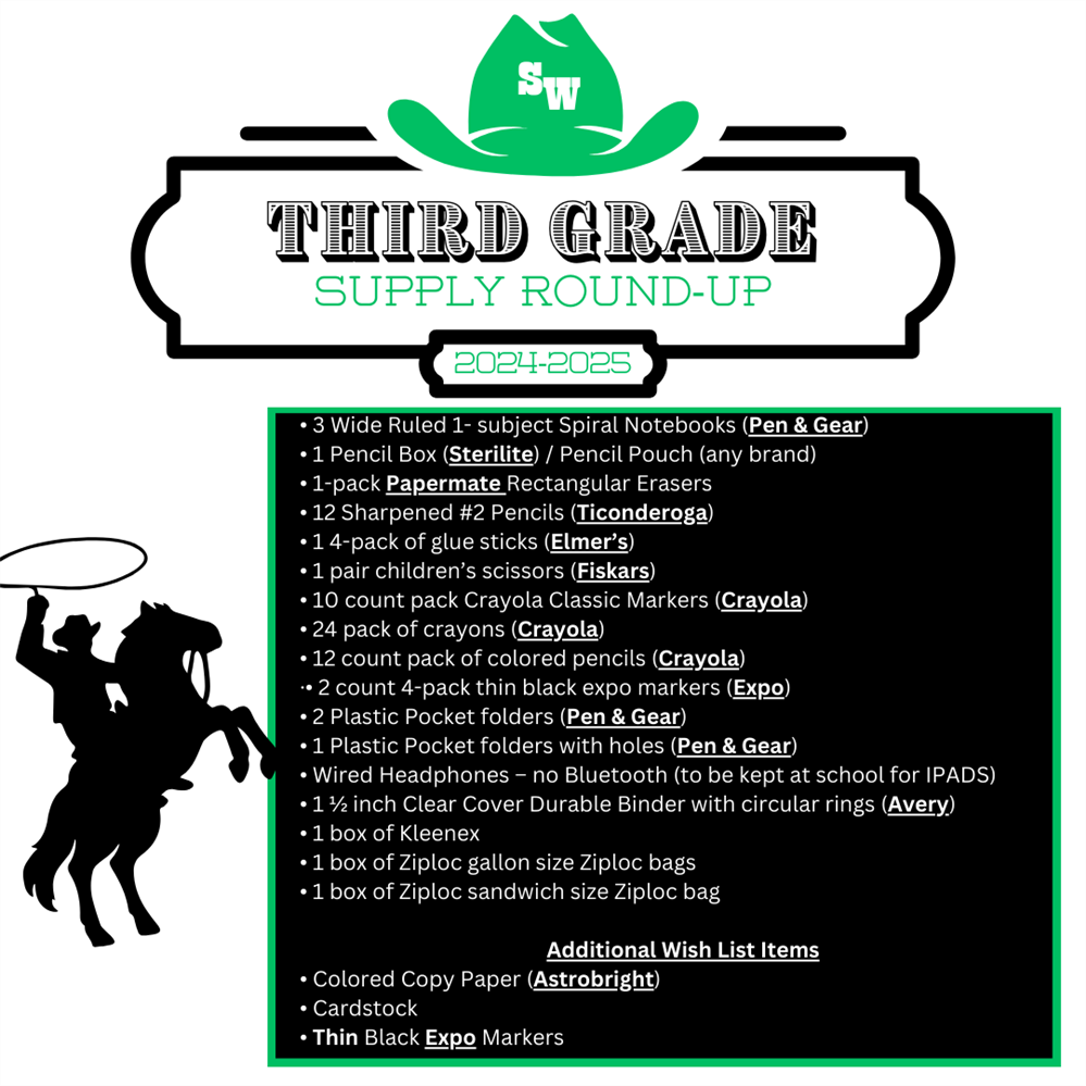 Supply List 